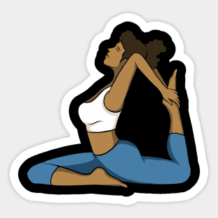 Love Yoga Sticker